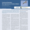 VoxBrief - August 2011 - Truth and Freedom: The Importance Of Robust Debate